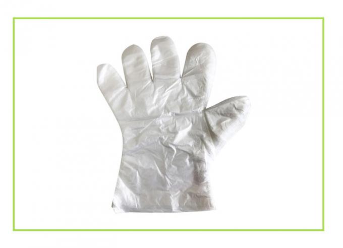 Sarung tangan plastik polietilen sekali pakai tahan air untuk food grade