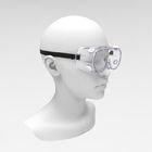 Bingkai PC Kacamata Keselamatan Medis Anti Fog Splash Proof Untuk Institusi Medis pemasok