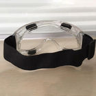 Kacamata Keselamatan Medis Transparan Lensa PC Desain Dust Proof Adjustable Valve pemasok