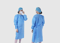Gaun Pemeriksaan Medis Sekali Pakai Ramah Lingkungan Dilipat Untuk Rumah Sakit / Industri Kimia pemasok