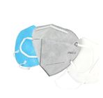 3D Respirator Protection Mouth Mask FFP2 Dustproof Face Mask Vertical Fold Flat pemasok