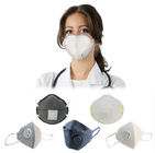 Skin friendly Foldable FFP2 Mask Dustproof Industrial Breathing Mask With Valve pemasok