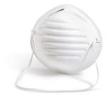 Masker Pelindung KN95 Nyaman Putih Respiratory FFP2 Anti Dust Cup Mask pemasok