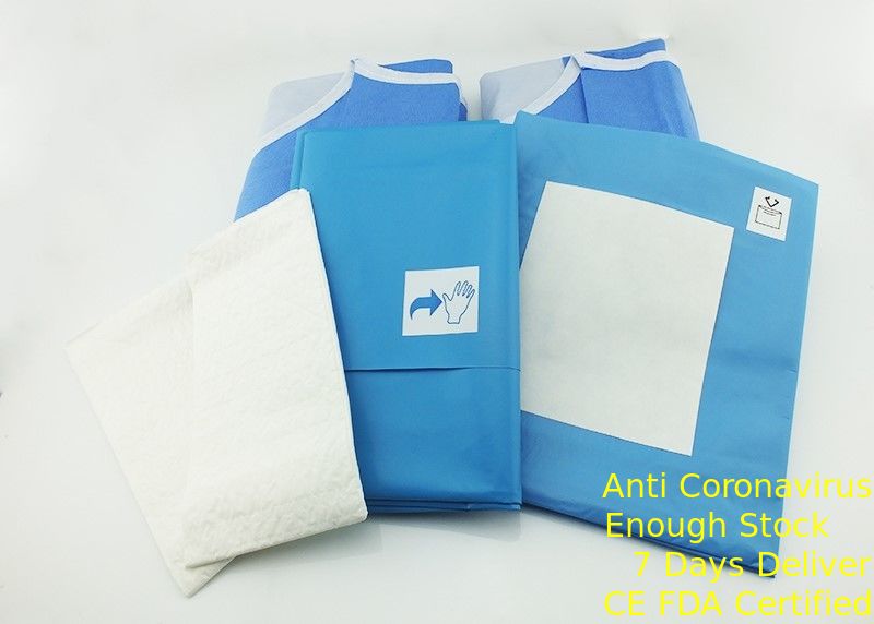 Pakai Table Drape Steril Paket Bedah Melahirkan Hamil Untuk Ruang Bedah pemasok