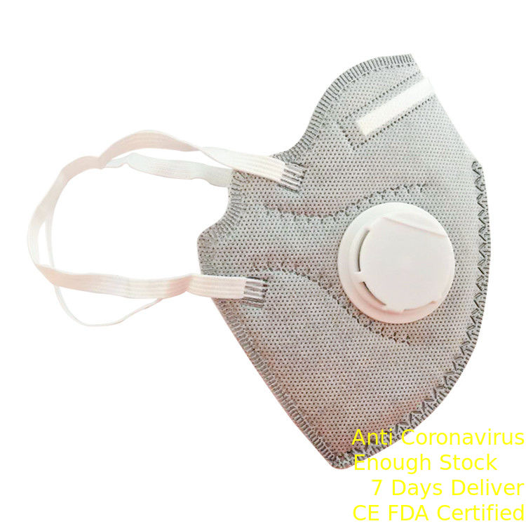 Anti Pollution Folding FFP2 Mask Disposable Non Woven Face Mask With Valve pemasok