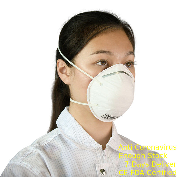 Masker Sekali Pakai N95 PM 2.5 FFP2 Anti Polusi Respirator Untuk Bidang Industri pemasok