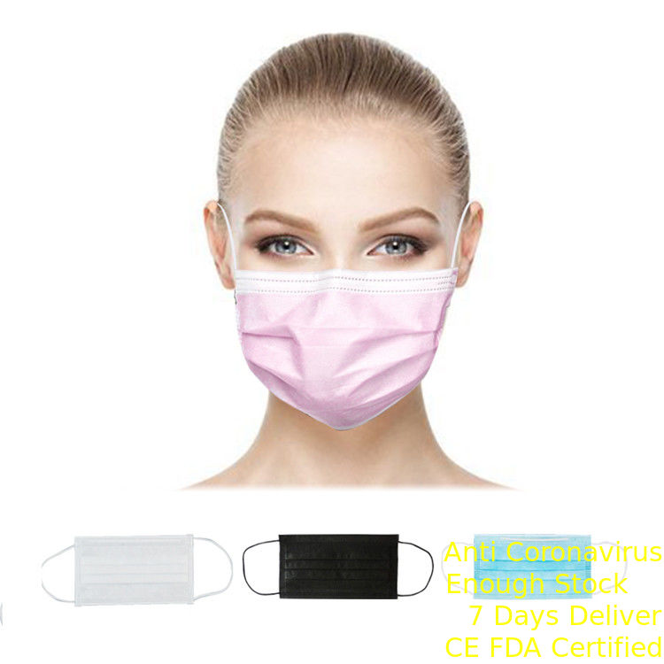 Easy Breathing Disposable Face Mask Anti Fog And Anti Virus Protection pemasok
