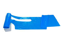 Roll Packed Disposable Surgical Apron Penolak Air Untuk Perlindungan Personil pemasok