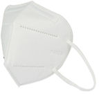 3D Respirator Protection Mouth Mask FFP2 Dustproof Face Mask Vertical Fold Flat pemasok